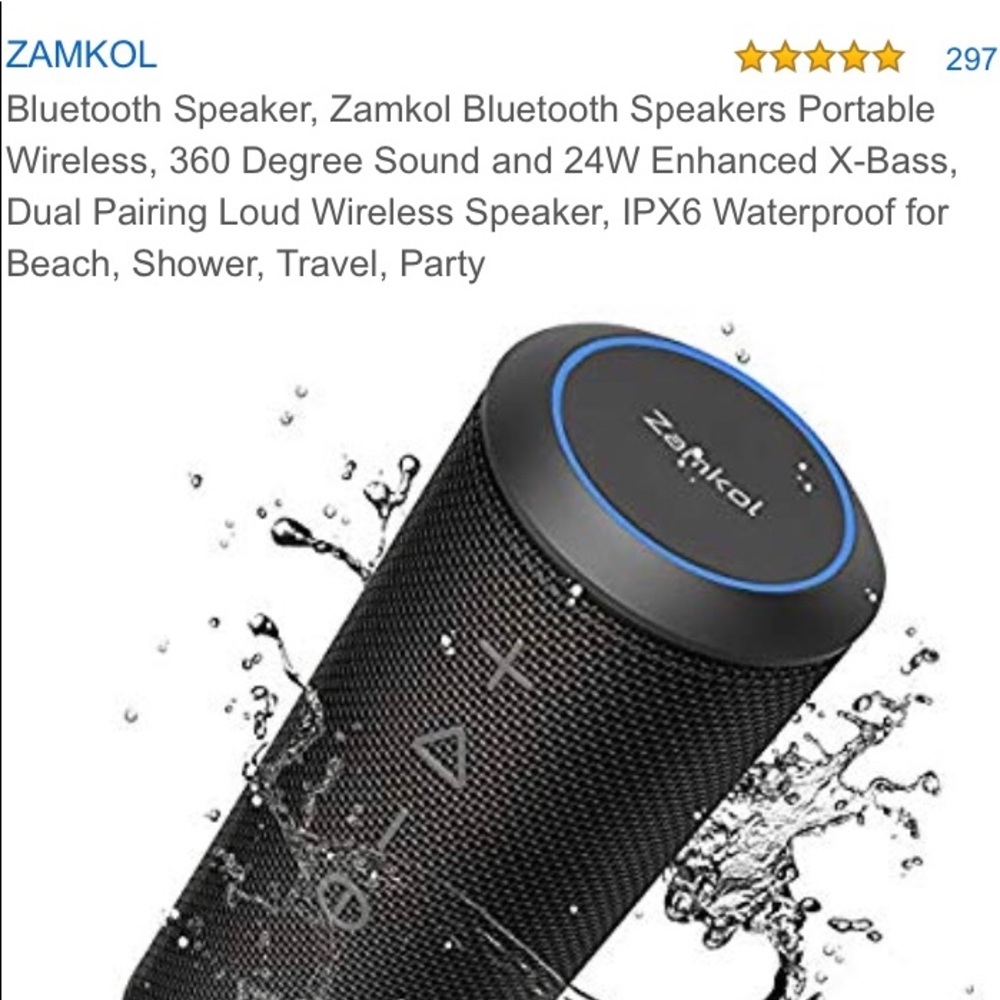Bluetooth speakers